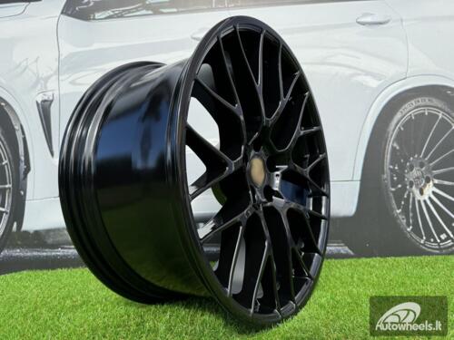 Ratlankis R20x10  5X112  ET  19  66.5  BK998  Black (BL)  For PORCH  (P)  (Rear+Front)