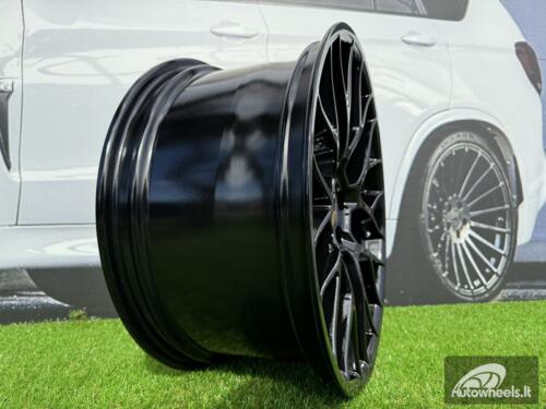 Ratlankis R20x10  5X112  ET  19  66.5  BK998  Black (BL)  For PORCH  (P)  (Rear+Front)