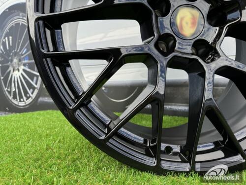 Ratlankis R20x10  5X112  ET  19  66.5  BK998  Black (BL)  For PORCH  (P)  (Rear+Front)