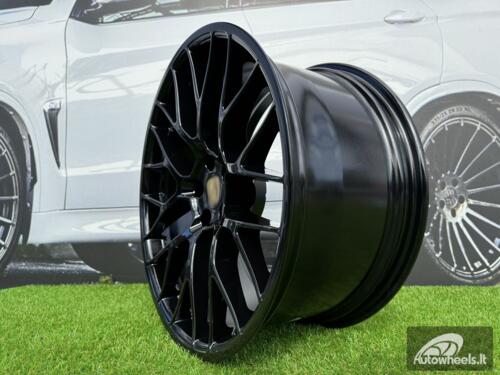 Ratlankis R20x9  5X112  ET  26  66.5  BK998  Black (BL)  For PORCH  (P)  (Rear+Front)