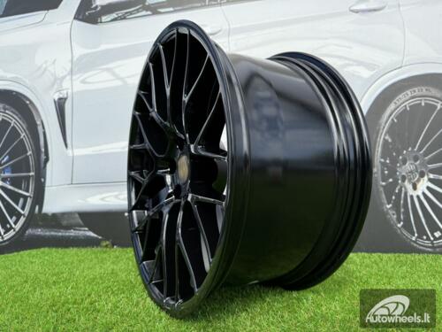 Ratlankis R20x9  5X112  ET  26  66.5  BK998  Black (BL)  For PORCH  (P)  (Rear+Front)