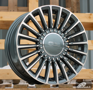 Ratlankis R16x6.5  4X98  ET  35  58.1  Y1210  Grey Polished (MG)  For FIAT  (P)  (NEW Model 500)