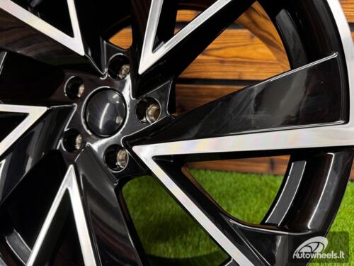 Ratlankis R18x7.5  5X112  ET  40  57.1  FE181  (IN0262)  Black Polished (MB)  For SKODA  (Z6)