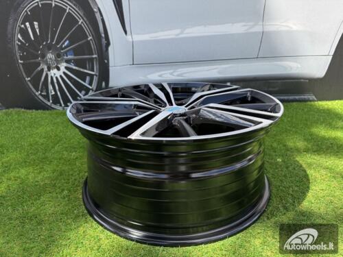 Ratlankis R19x8  5X108  ET  42  63.3  FE182  (YF0242)  Black Polished (MB)  For VOLVO  (M+Z4)  (HYBRID FORGED)