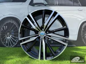 Ratlankis R19x8  5X108  ET  42  63.3  FE182  (YF0242)  Black Polished (MB)  For VOLVO  (M+Z4)  (HYBRID FORGED)