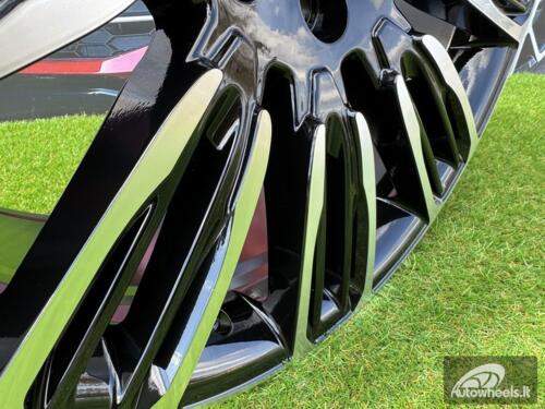 Ratlankis R22x9.5  5X120  ET  45  72.6  XE136  (FBX207)  Black Polished (MB)  For LAND  (P2)  (HYBRID FORGED)