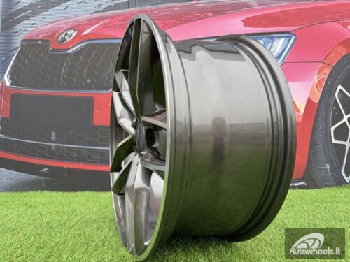 Ratlankis R18x8  5X112  ET  39  66.5  BK690  Grey Polished (MG)  For AUD  (K2+K4)