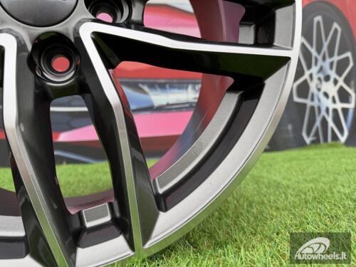 Ratlankis R18x8  5X112  ET  39  66.5  BK690  Grey Polished (MG)  For AUD  (K2+K4)