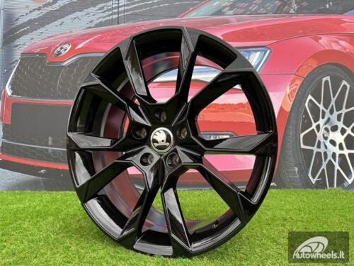 Ratlankis R18x8  5X112  ET  42  57.1  SK516  (BK5278)  Black (BL)  For SKODA  (K2)