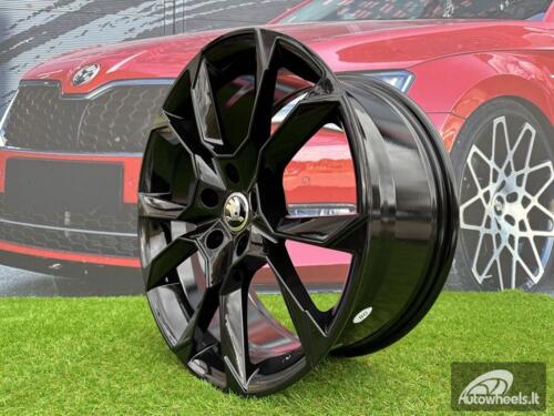 Ratlankis R18x8  5X112  ET  42  57.1  SK516  (BK5278)  Black (BL)  For SKODA  (K2)