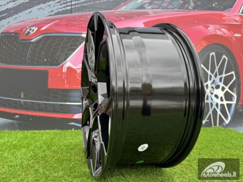 Ratlankis R18x8  5X112  ET  42  57.1  SK516  (BK5278)  Black (BL)  For SKODA  (K2)