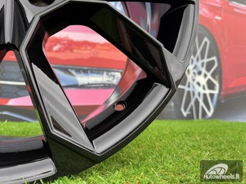 Ratlankis R18x8  5X112  ET  42  57.1  SK516  (BK5278)  Black (BL)  For SKODA  (K2)