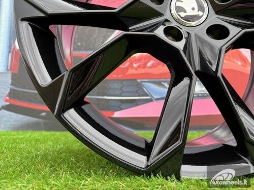 Ratlankis R18x8  5X112  ET  42  57.1  SK516  (BK5278)  Black (BL)  For SKODA  (K2)