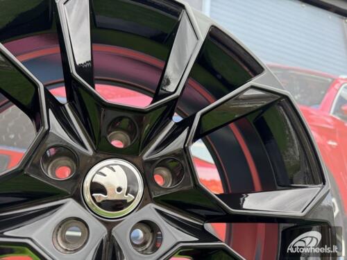 Ratlankis R18x8  5X112  ET  42  57.1  SK516  (BK5278)  Black (BL)  For SKODA  (K2)