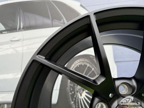 Ratlankis R20x8.5  5X112  ET  25  66.6  B1416  (FBX124)  Satin Black (SB)  For BMW  (P2)  (HYBRID FORGED Rear+Front)