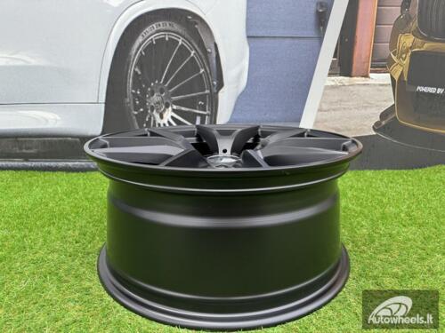Ratlankis R20x9.5  5X112  ET  38  66.6  B1416  (FBX124)  Satin Black (SB)  For BMW  (P2)  (HYBRID FORGED Rear+Front)
