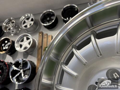 Ratlankis Mercedes Barock Style E 17X8J 5X112 ET30 66.6 Silver with Diamond Cut Lip