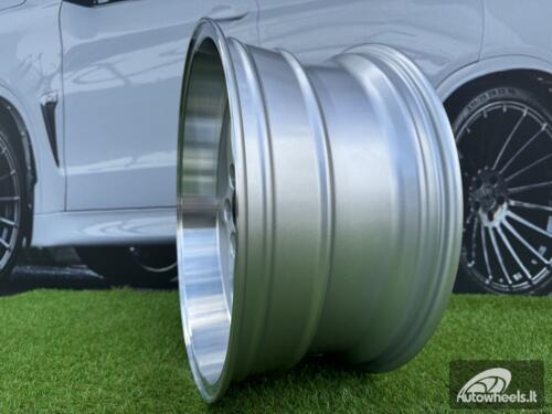 Ratlankis Volvo Ocean MK 18 Style R18X8.5 5X108 ET6 65.1 Silver with Diamond Cut Lip (240, 740, 940)