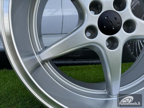 Ratlankis Volvo Ocean MK 18 Style R18X8.5 5X108 ET6 65.1 Silver with Diamond Cut Lip (240, 740, 940)