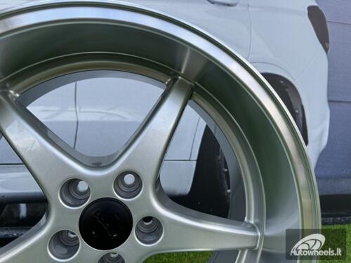 Ratlankis Volvo Ocean MK 18 Style R18X8.5 5X108 ET6 65.1 Silver with Diamond Cut Lip (240, 740, 940)