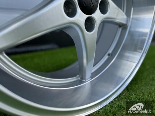 Ratlankis Volvo Ocean MK 18 Style R18X8.5 5X108 ET6 65.1 Silver with Diamond Cut Lip (240, 740, 940)