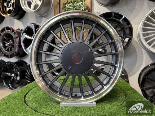 Ratlankis Alpina Classic 3 series styling 16X7J 4X100 ET15 57.1 Grey with Diamond Cut