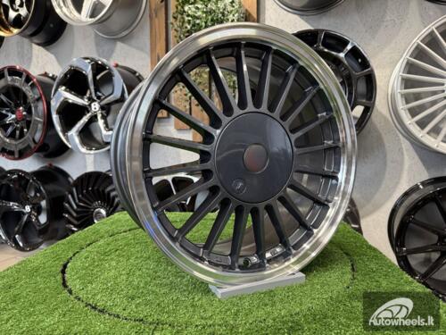 Ratlankis Alpina Classic 3 series styling 16X7J 4X100 ET15 57.1 Grey with Diamond Cut