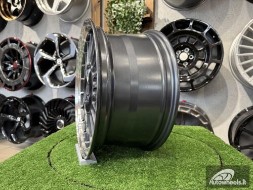 Ratlankis Alpina Classic 3 series styling 16X8J 4X100 ET15 57.1 Grey with Diamond Cut