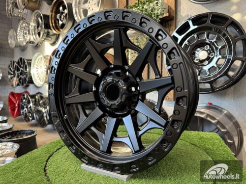 Ratlankis 4x4 Blazer Off Road 18X9J 6X139.7 ET0 110.1 Matt Black