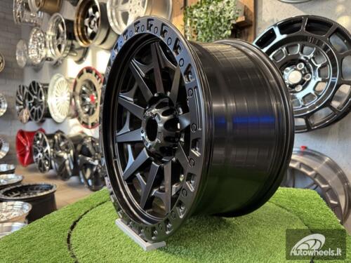 Ratlankis 4x4 Blazer Off Road 18X9J 6X139.7 ET0 110.1 Matt Black