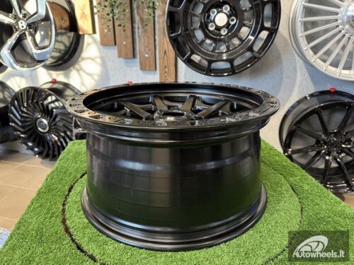 Ratlankis 4x4 Blazer Off Road 18X9J 6X139.7 ET0 110.1 Matt Black
