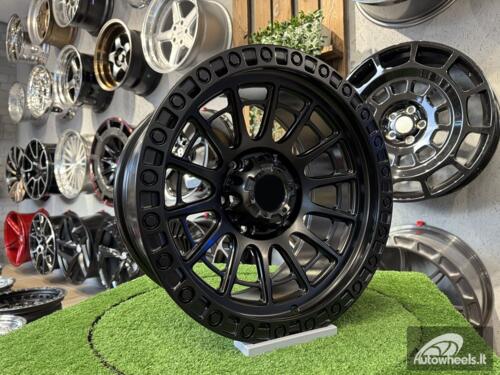 Ratlankis Fuel Off Road Cycle Style 17X9J 6X139.7 ET0 110.1 Matt Black