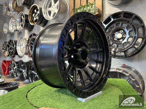 Ratlankis Fuel Off Road Cycle Style 17X9J 6X139.7 ET0 110.1 Matt Black