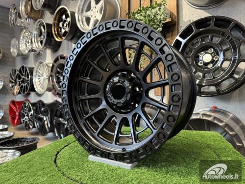 Ratlankis Fuel Off Road Cycle Style 17X9J 6X139.7 ET0 110.1 Matt Black