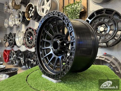 Ratlankis Fuel Off Road Cycle Style 17X9J 6X139.7 ET0 110.1 Matt Black