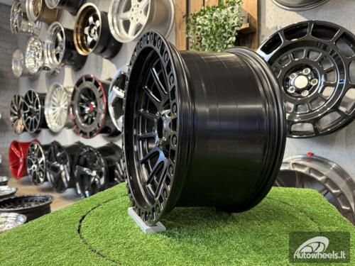 Ratlankis Fuel Off Road Cycle Style 17X9J 6X139.7 ET0 110.1 Matt Black