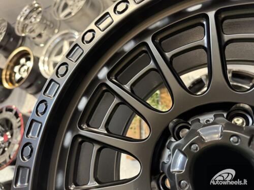 Ratlankis Fuel Off Road Cycle Style 17X9J 6X139.7 ET0 110.1 Matt Black