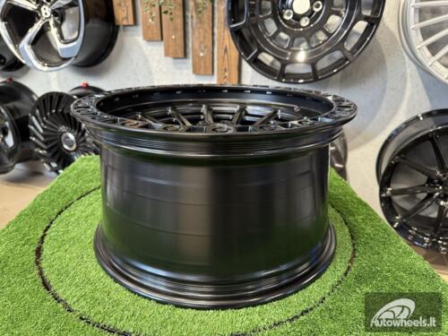 Ratlankis Fuel Off Road Cycle Style 17X9J 6X139.7 ET0 110.1 Matt Black