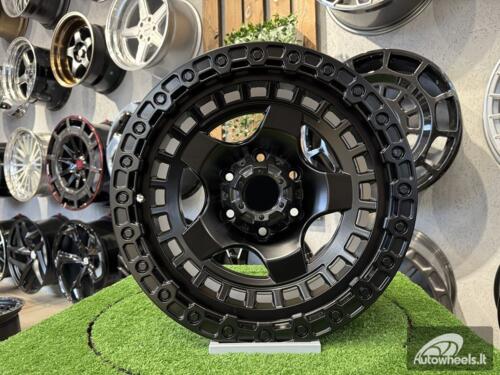 Ratlankis Fuel Off Road Wrap Style 17X9J 6X139.7 ET0 110.1 Matt Black