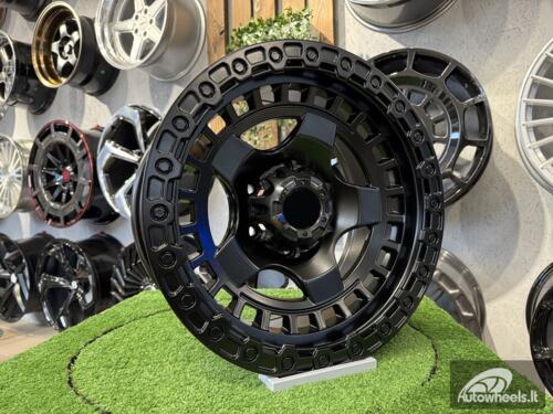 Ratlankis Fuel Off Road Wrap Style 17X9J 6X139.7 ET0 110.1 Matt Black