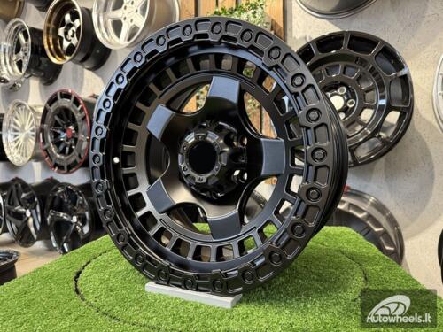 Ratlankis Fuel Off Road Wrap Style 17X9J 6X139.7 ET0 110.1 Matt Black