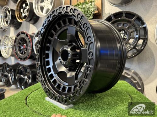 Ratlankis Fuel Off Road Wrap Style 17X9J 6X139.7 ET0 110.1 Matt Black