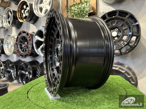 Ratlankis Fuel Off Road Wrap Style 17X9J 6X139.7 ET0 110.1 Matt Black