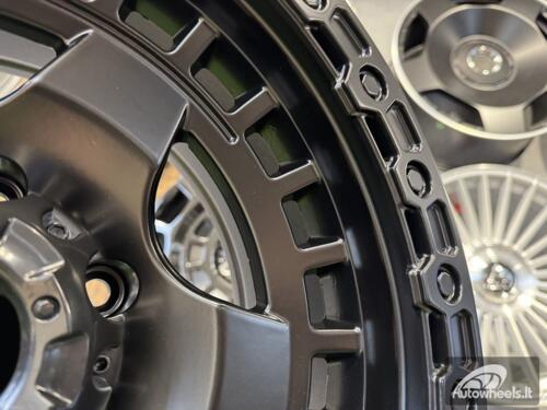 Ratlankis Fuel Off Road Wrap Style 17X9J 6X139.7 ET0 110.1 Matt Black