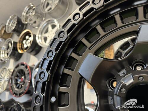 Ratlankis Fuel Off Road Wrap Style 17X9J 6X139.7 ET0 110.1 Matt Black