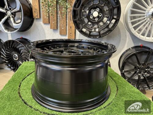 Ratlankis Fuel Off Road Wrap Style 17X9J 6X139.7 ET0 110.1 Matt Black