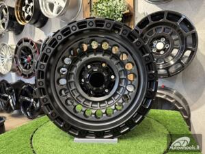 Ratlankis Black Rhino Off Road Sentinel Style 17X9J 6X139.7 ET0 110.1  Matt Black with Diamond Cut Lip