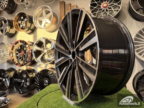 Ratlankis Range Rover 10-Spoke Style R23X9.5J 5X120 ET42.5 72.6 Grey with Diamond Cut (FlowForming)