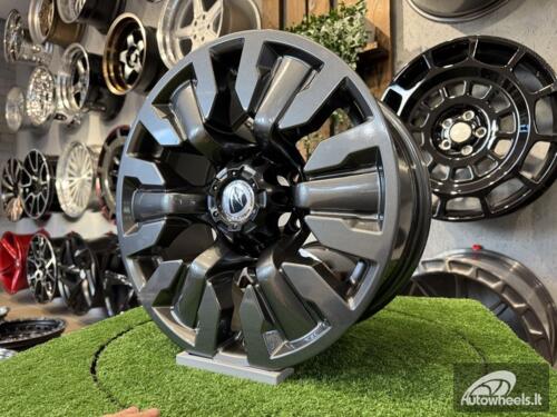 Ratlankis GMC Denali Style R17X8J 6X139.7 ET10 110.1 Gunmetal