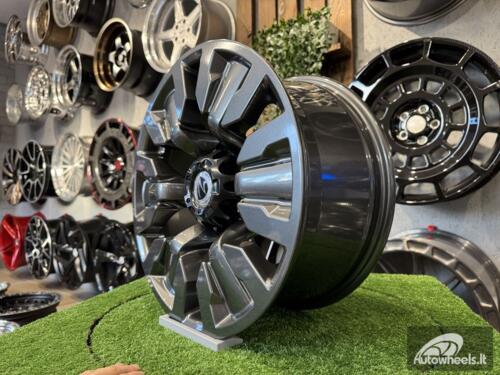 Ratlankis GMC Denali Style R17X8J 6X139.7 ET10 110.1 Gunmetal